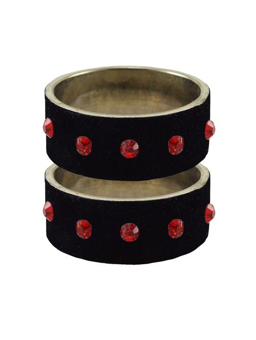 stone stud brass bangle - 18775334 - Very Small Image - 1