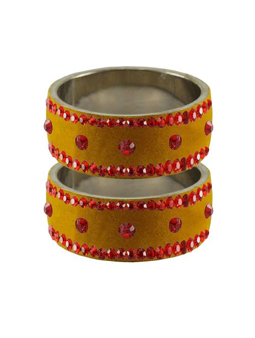 stone stud brass bangle - 18775369 - Very Small Image - 1