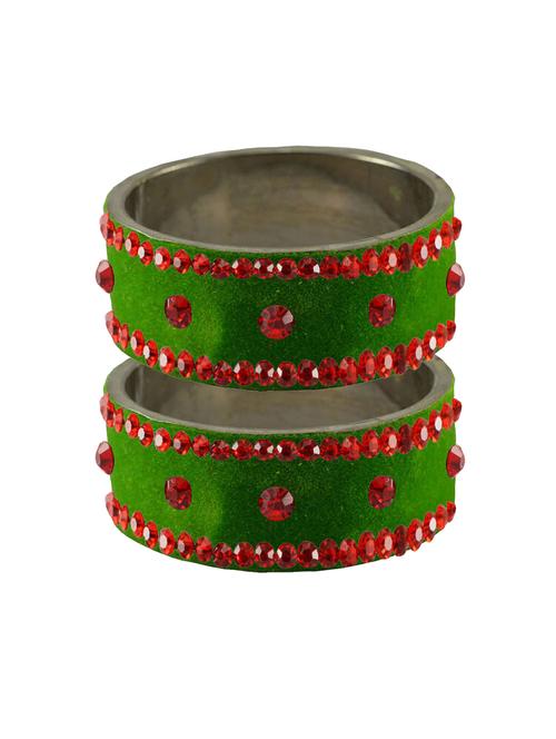 stone stud brass bangle - 18775373 - Very Small Image - 1