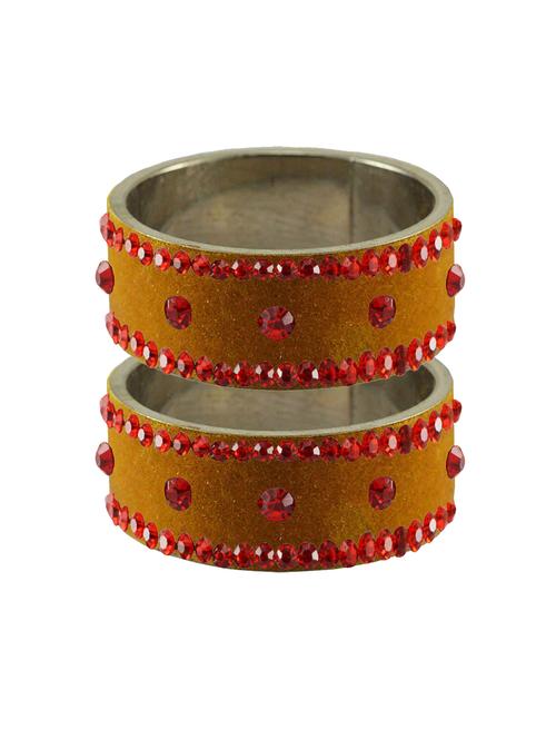 stone stud brass bangle - 18775383 - Very Small Image - 1