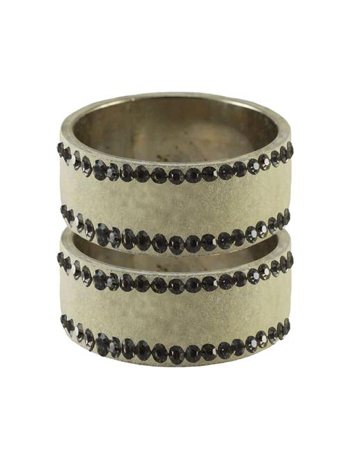 stone stud brass bangle - 18775391 - Very Small Image - 1