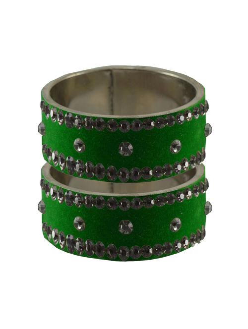 stone stud brass bangle - 18775419 - Very Small Image - 1