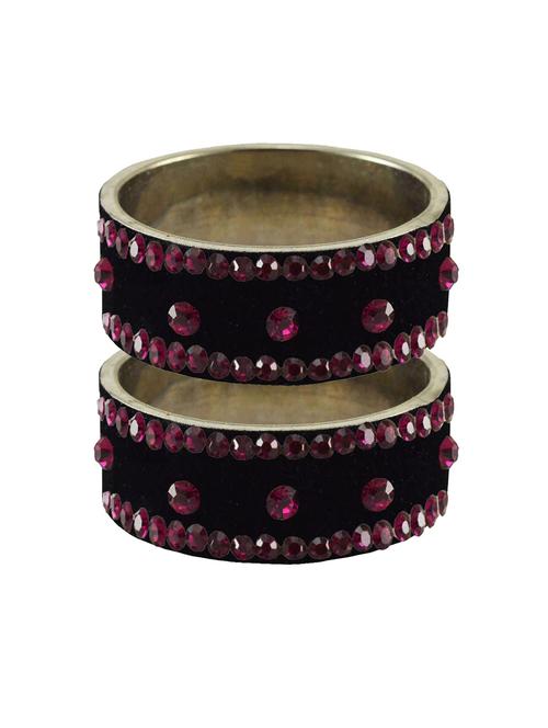 stone stud brass bangle - 18775629 - Very Small Image - 1