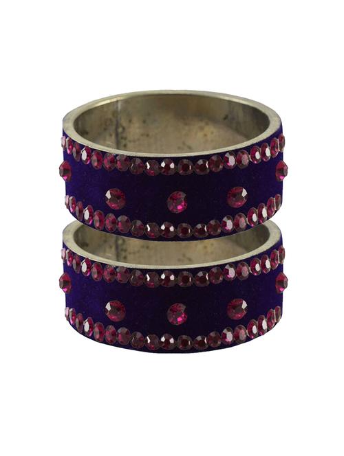 stone studded brass bangle - 18775648 - Very Small Image - 1