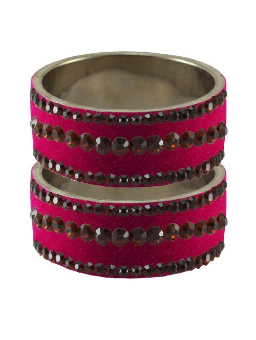 stone studded acrylic bangle - 18776354 - Very Small Image - 1
