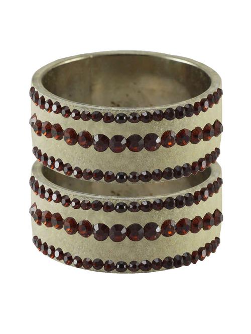 stone studded acrylic bangle - 18776355 - Very Small Image - 1