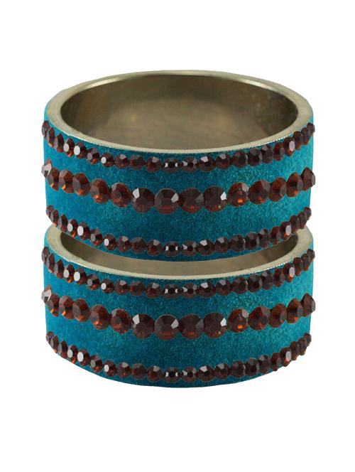 stone studded acrylic bangle - 18776366 - Very Small Image - 1