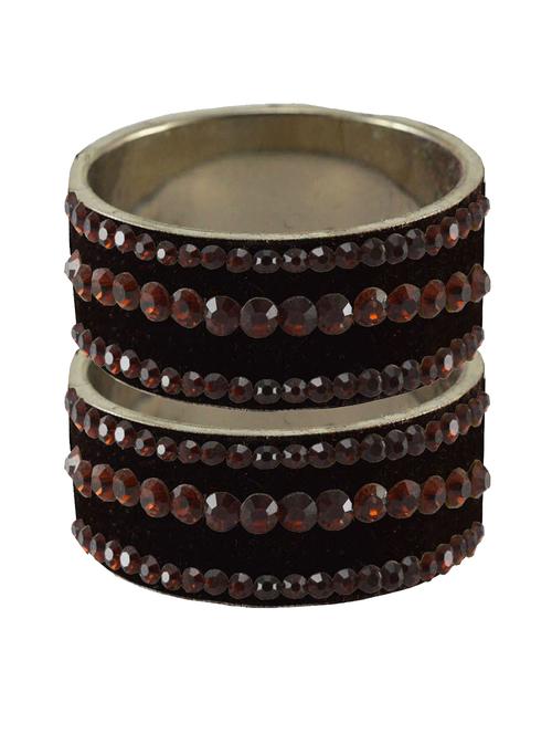 stone studded acrylic bangle - 18776371 - Very Small Image - 1