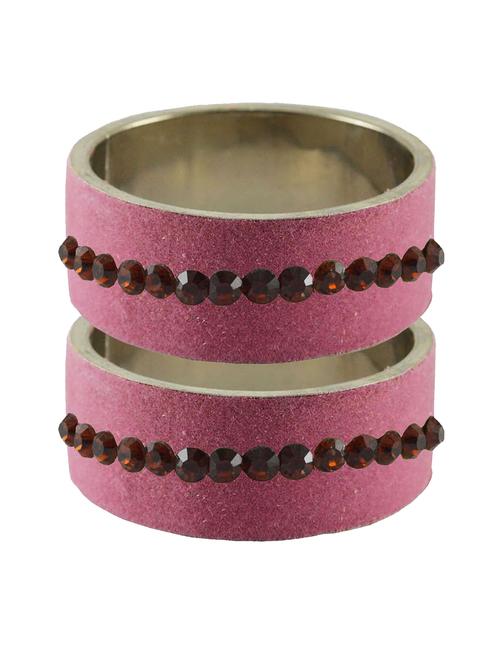 stone studded acrylic bangle - 18776443 - Very Small Image - 1