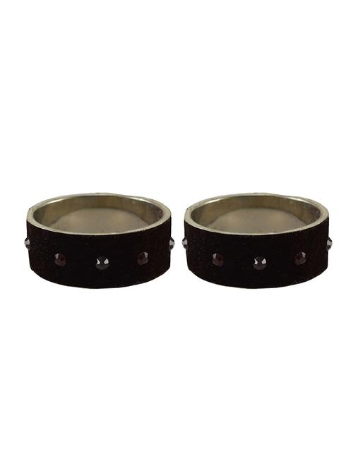 stone studded brass bangle - 18776586 - Very Small Image - 1