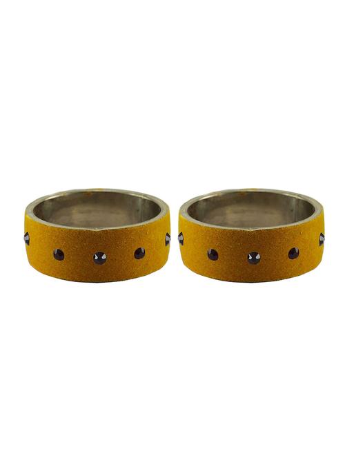stone studded brass bangle - 18776592 - Very Small Image - 1