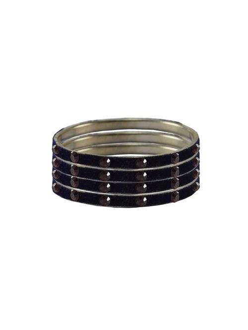 stone studded brass bangle - 18776659 - Very Small Image - 1