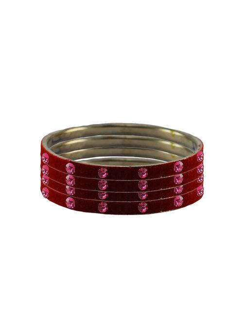 stone studded brass bangle - 18776775 - Very Small Image - 1