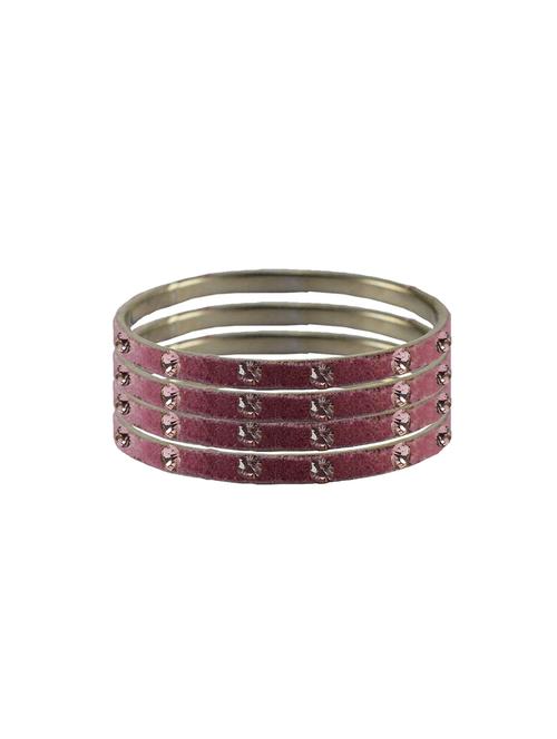 stone studded brass bangle - 18776793 - Very Small Image - 1