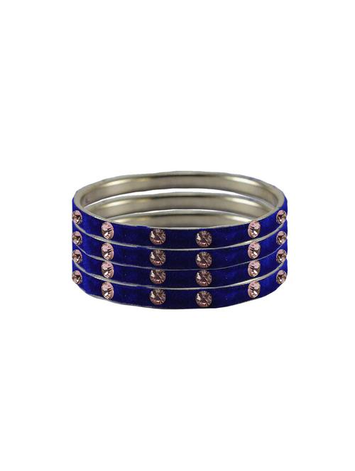 stone studded brass bangle - 18776806 - Very Small Image - 1