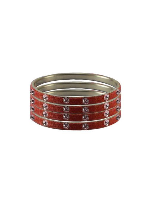 stone studded brass bangle - 18776810 - Very Small Image - 1