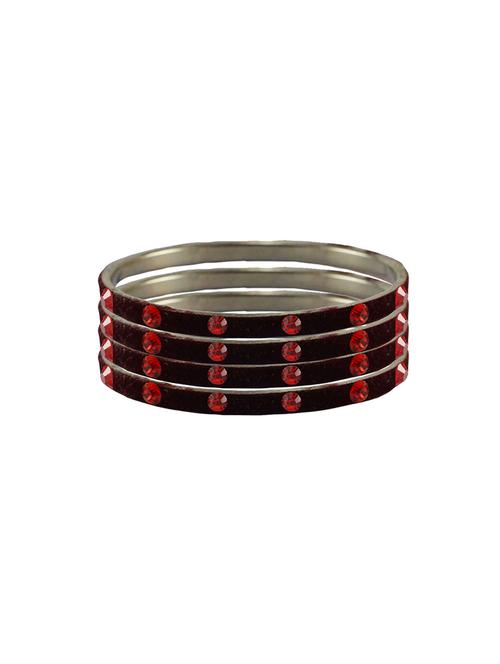 stone studded brass bangle - 18776869 - Very Small Image - 1