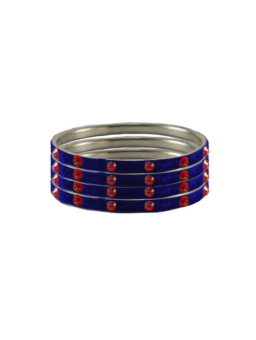 stone studded brass bangle - 18776887 - Very Small Image - 1