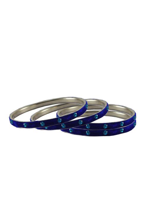 stone studded brass bangle - 18777022 - Very Small Image - 1