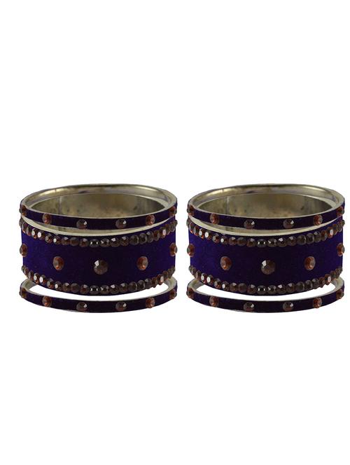 stone studded brass bangle - 18777076 - Very Small Image - 1
