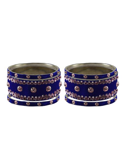 stone studded brass bangle - 18777103 - Very Small Image - 1