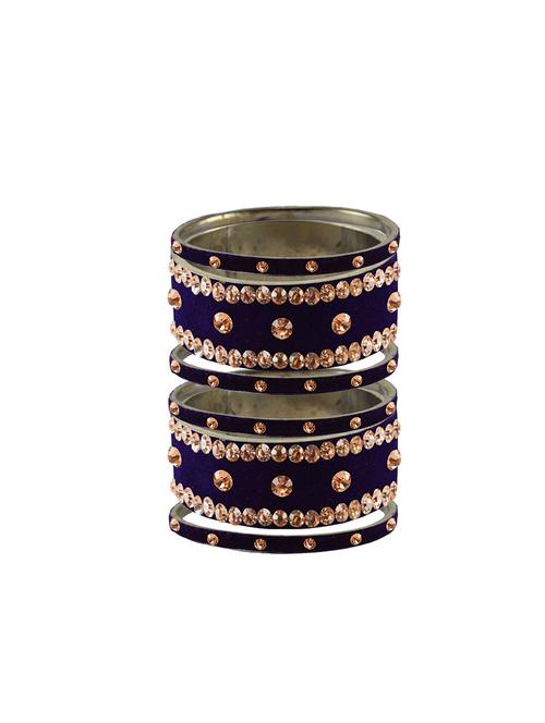 stone studded brass bangle - 18777183 - Very Small Image - 1