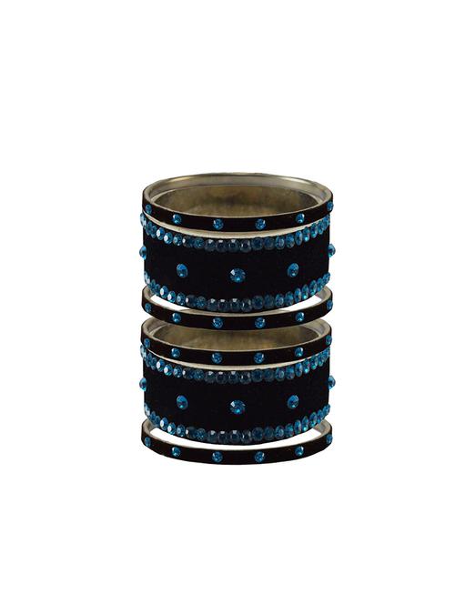 stone studded brass bangle - 18777191 - Very Small Image - 1