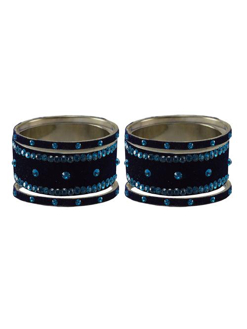 stone studded brass bangle - 18777198 - Very Small Image - 1