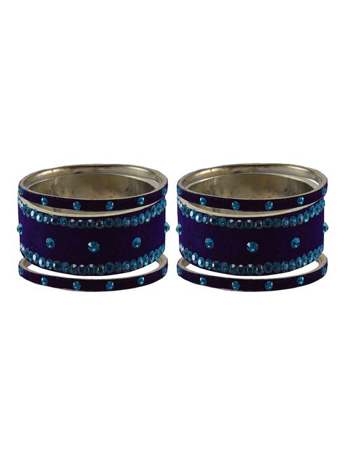 stone studded brass bangle - 18777210 - Very Small Image - 1