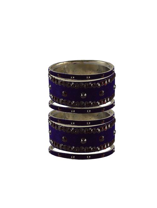 stone studded brass bangle - 18777237 - Very Small Image - 1
