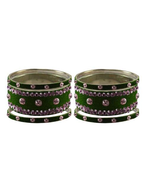 stone studded acrylic bangle - 18777258 - Very Small Image - 1