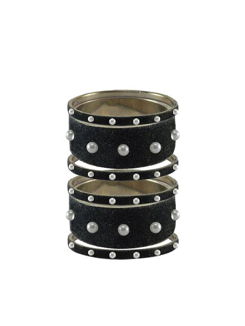 stone stud brass bangle - 18777338 - Very Small Image - 1