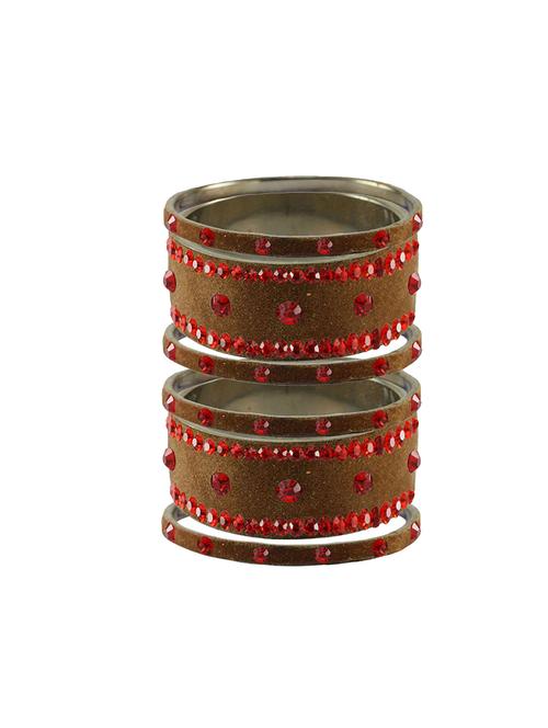 stone stud brass bangle - 18777344 - Very Small Image - 1
