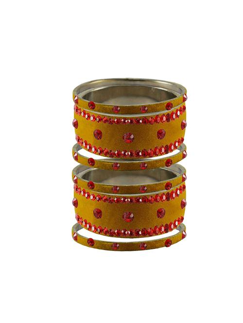 stone stud brass bangle - 18777350 - Very Small Image - 1