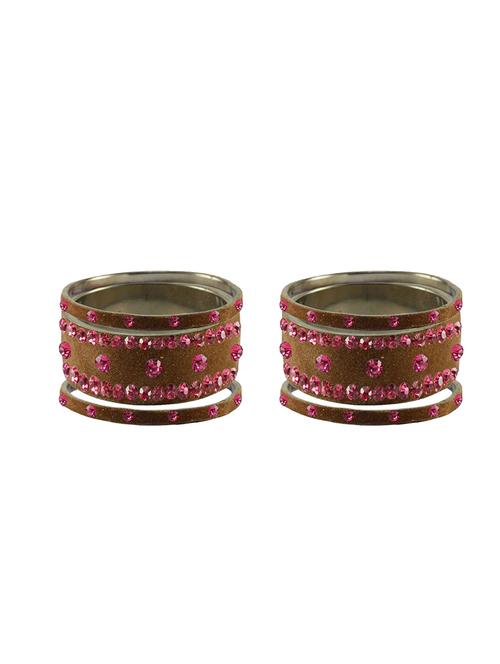 stone stud brass bangle - 18777370 - Very Small Image - 1