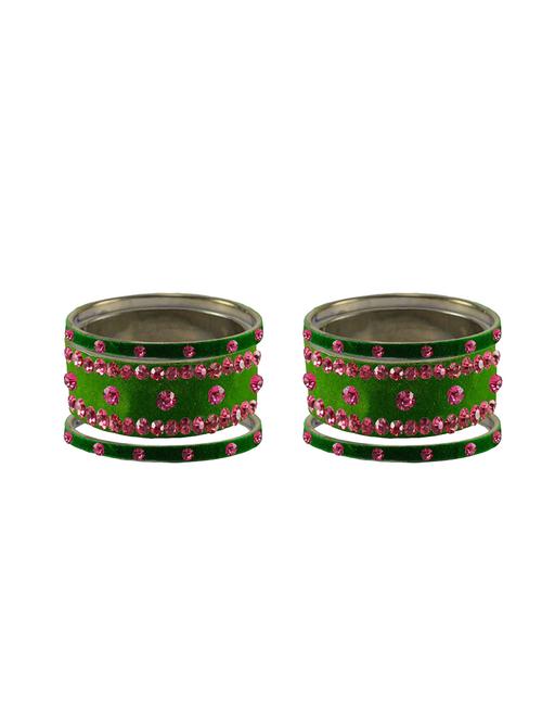 stone stud brass bangle - 18777380 - Very Small Image - 1