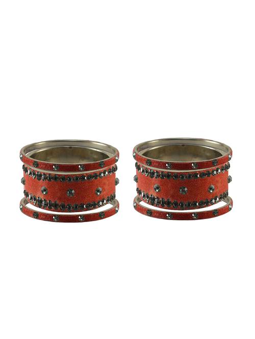 stone stud brass bangle - 18777419 - Very Small Image - 1
