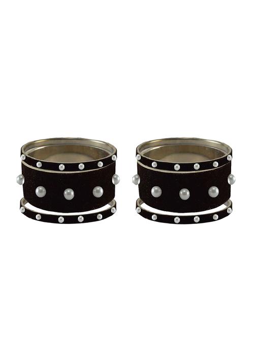 pearl stud brass bangle - 18777661 - Very Small Image - 1