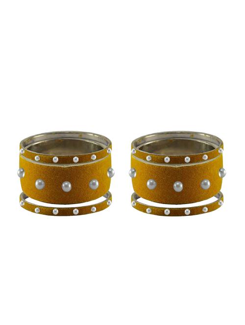 pearl stud brass bangle - 18777667 - Very Small Image - 1