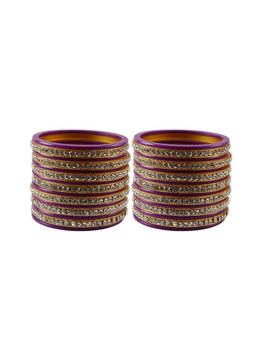 multi colored stone studded bangle - 18778463 - Very Small Image - 1