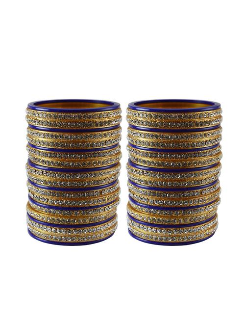 multi colored stone studded bangle - 18778475 - Very Small Image - 1