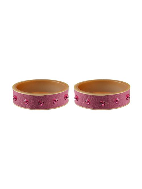 stone studded brass bangles - 18778680 - Very Small Image - 1