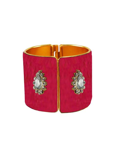 stone studded brass bangles - 18778721 - Very Small Image - 1