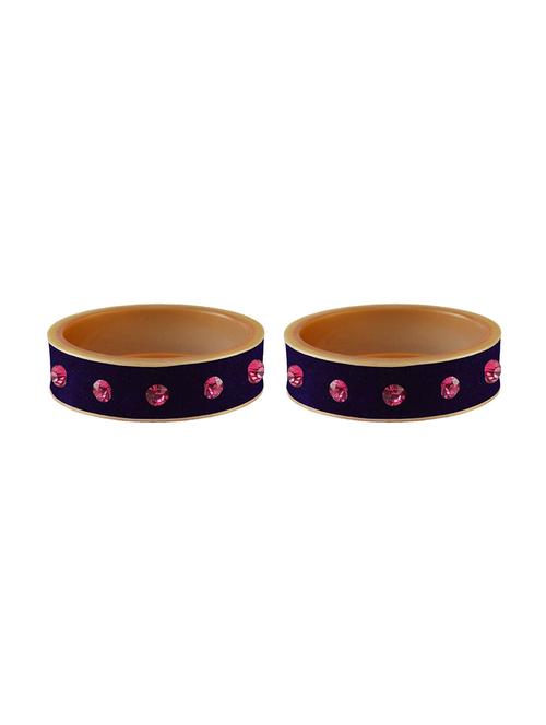 stone studded brass bangles - 18778723 - Very Small Image - 1