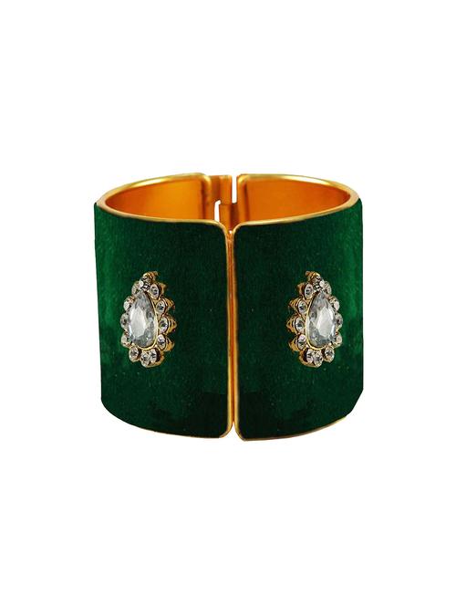 stone studded brass bangles - 18778733 - Very Small Image - 1