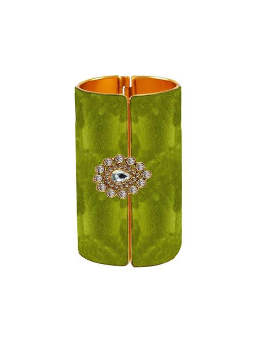 stone studded brass bangles - 18778762 - Very Small Image - 1