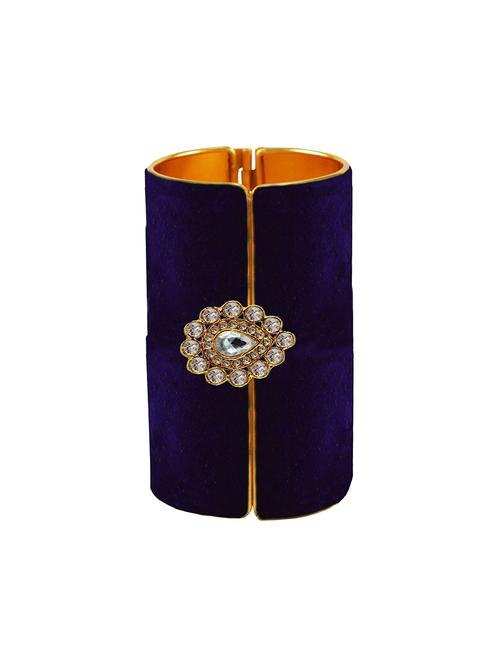 stone studded brass bangles - 18778768 - Very Small Image - 1