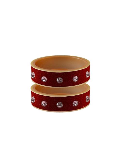 stone studded brass bangle - 18778856 - Very Small Image - 1