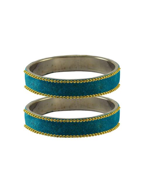 stone studded brass bangle - 18778886 - Very Small Image - 1