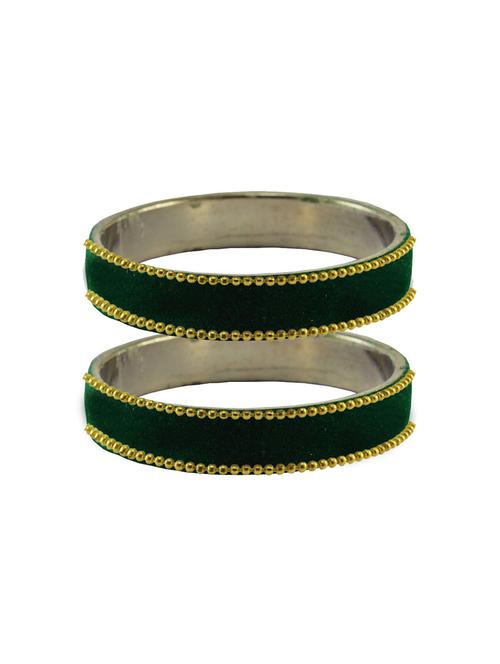 stone studded brass bangle - 18778896 - Very Small Image - 1